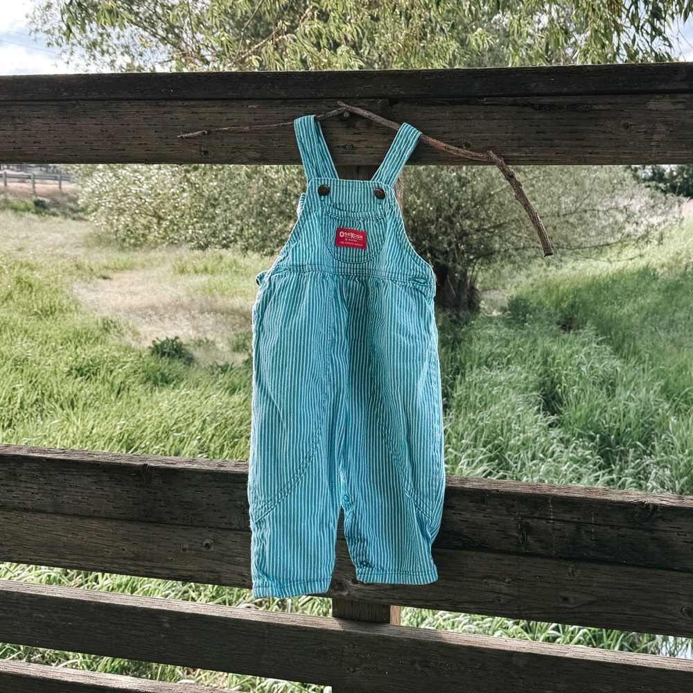 Vintage OshKosh B'gosh Blue Overalls for Playful Adventures